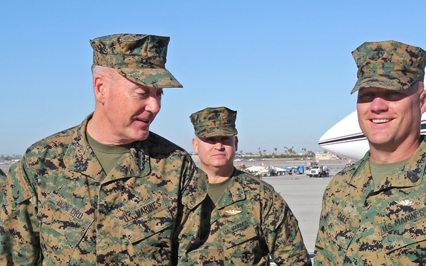 Welcome Fightin’ Joe: 36th Commandant of the Marine Corps, Gen. Joseph Dunford, Visits MCAS Yuma