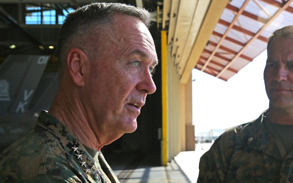 Welcome Fightin’ Joe: 36th Commandant of the Marine Corps, Gen. Joseph Dunford, Visits MCAS Yuma