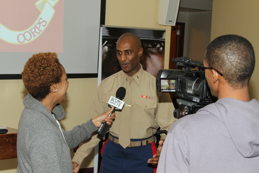 United Negro College Fund Empower Me Tour helps increase Marine Corps awareness