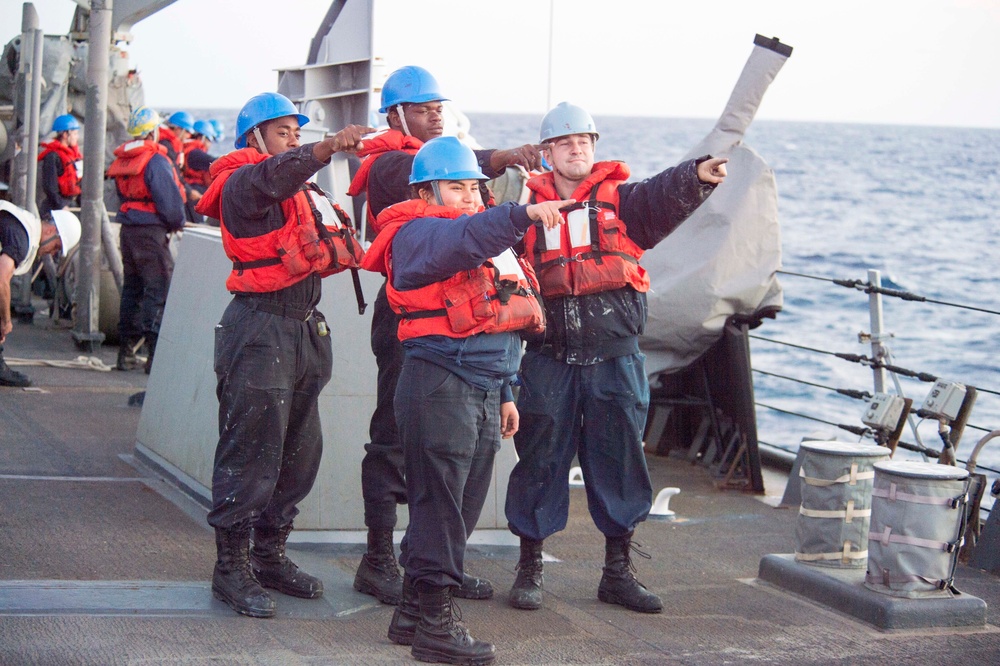 USS Cole operations