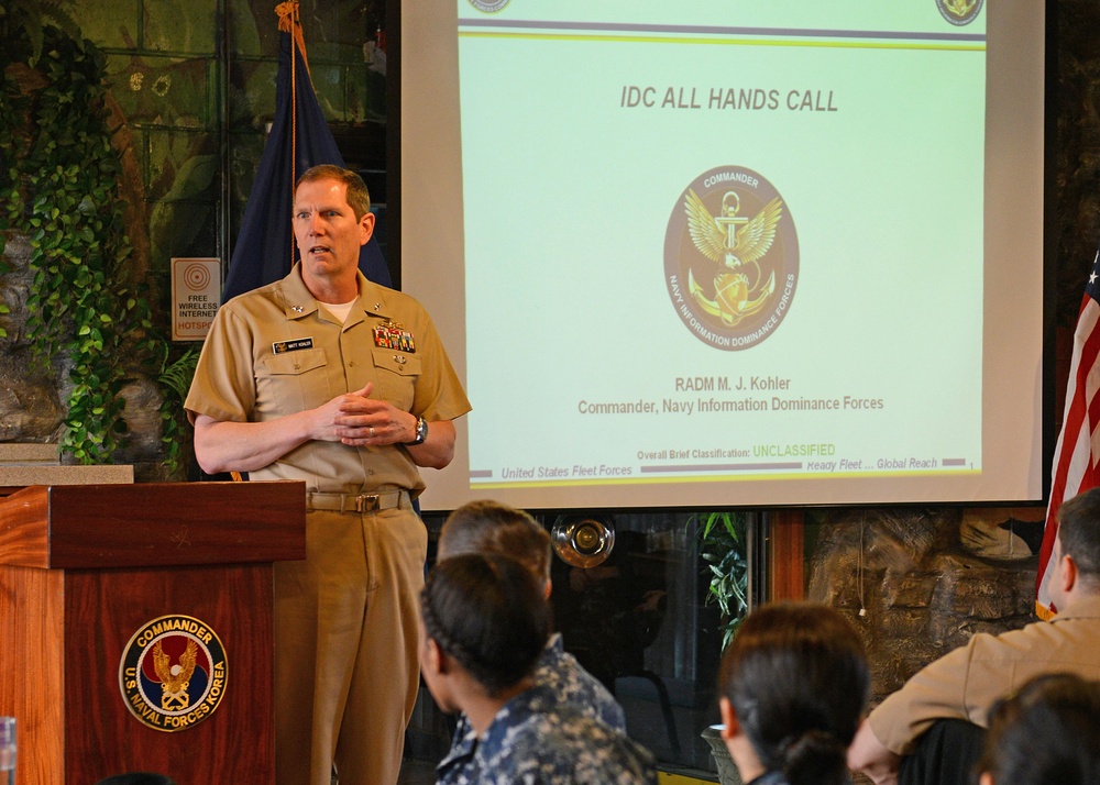 All-hands call U.S. Army Yongsan Garrison