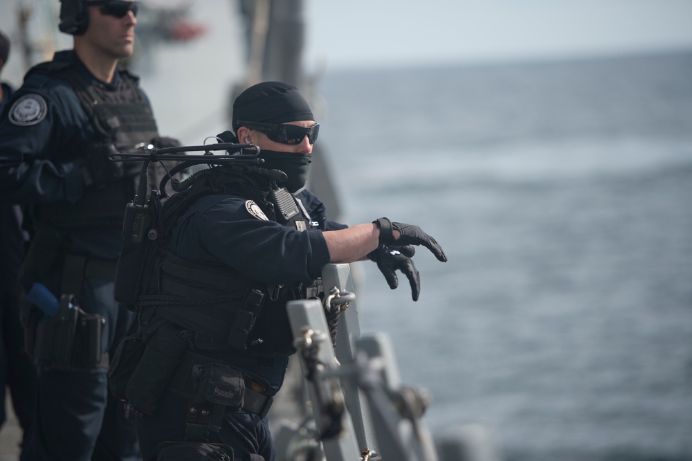 USS Jason Dunham training exercise