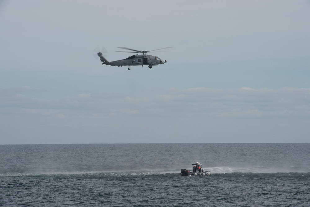 USS Jason Dunham training exercise