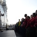 Commander, Task Force 51 speaks to Sailors, Marines