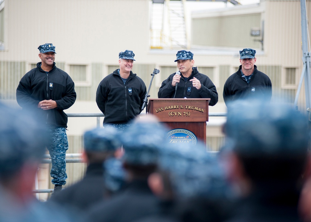 Change of command ceremony