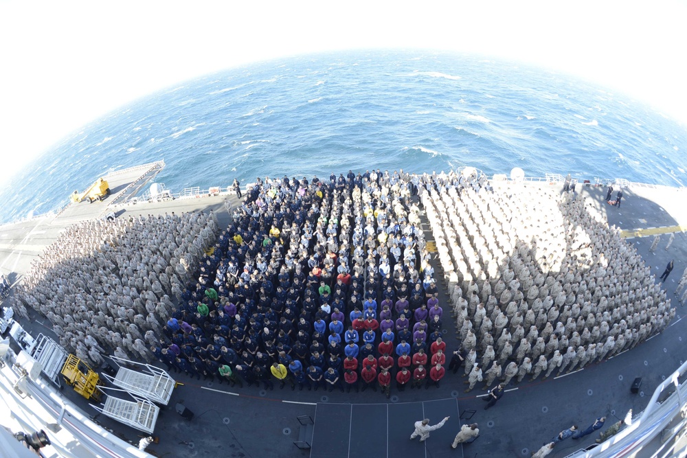 USS Iwo Jima all hands call