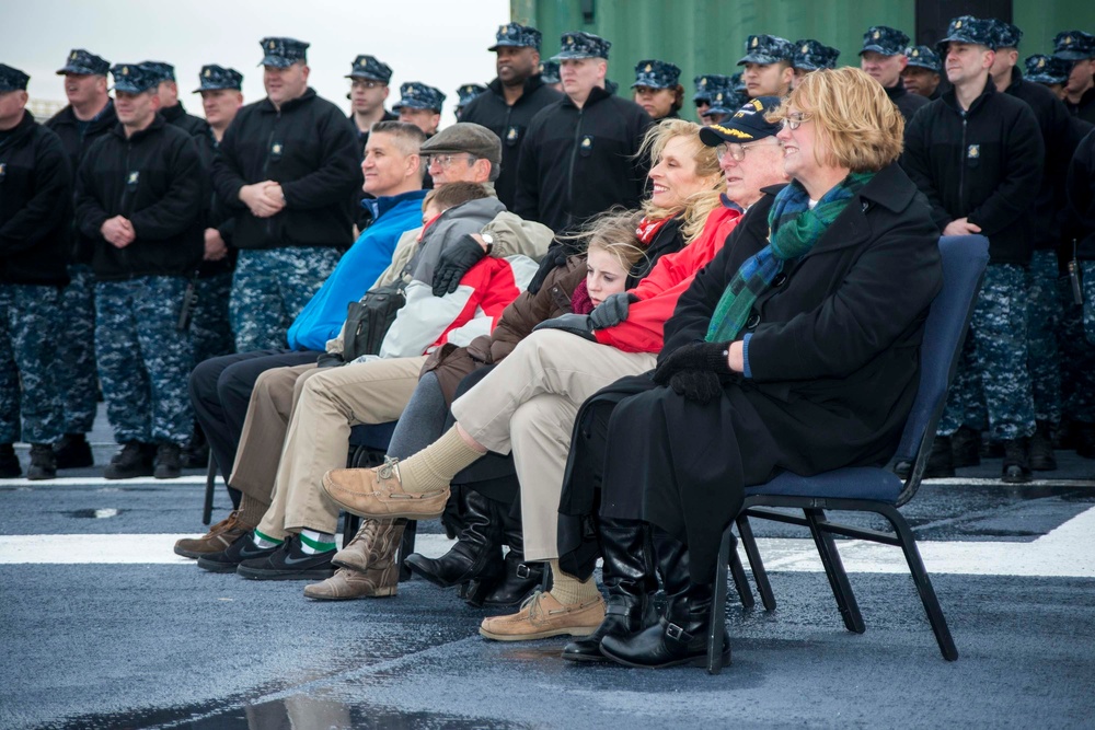 Change of command ceremony