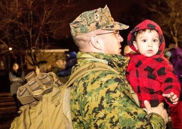 Logistics Combat Element returns from Africa deployment