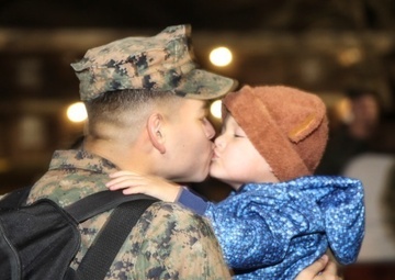 Logistics Combat Element returns from Africa deployment