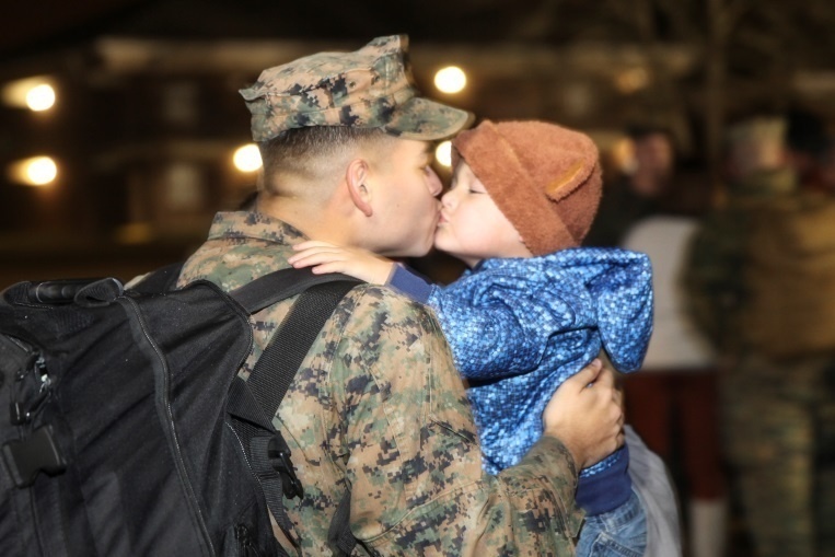 Logistics Combat Element returns from Africa deployment