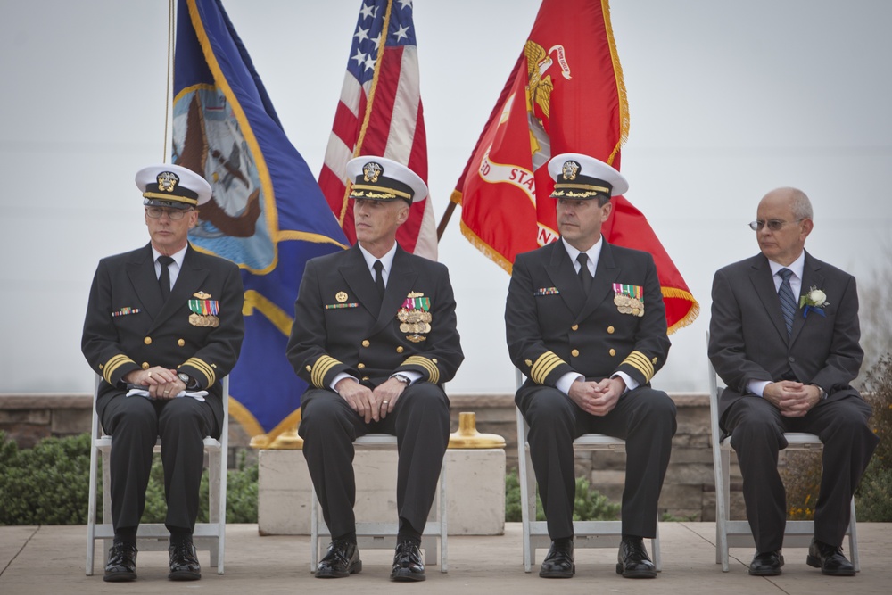 U.S. Navy Capt. Olson Retirement