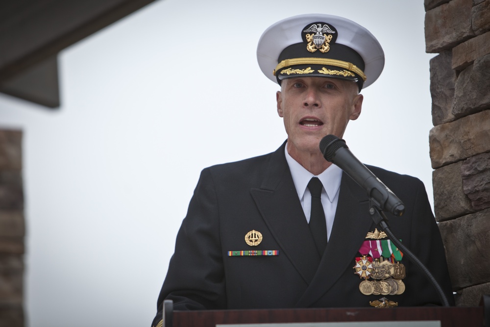 U.S. Navy Capt. Olson Retirement