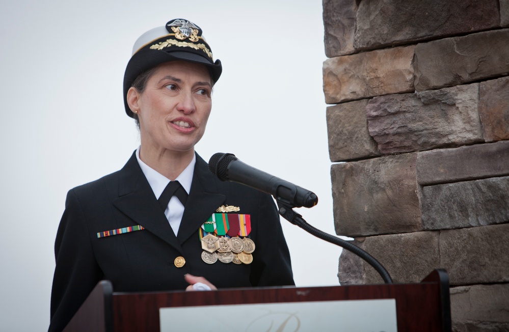 U.S. Navy Capt. Olson Retirement