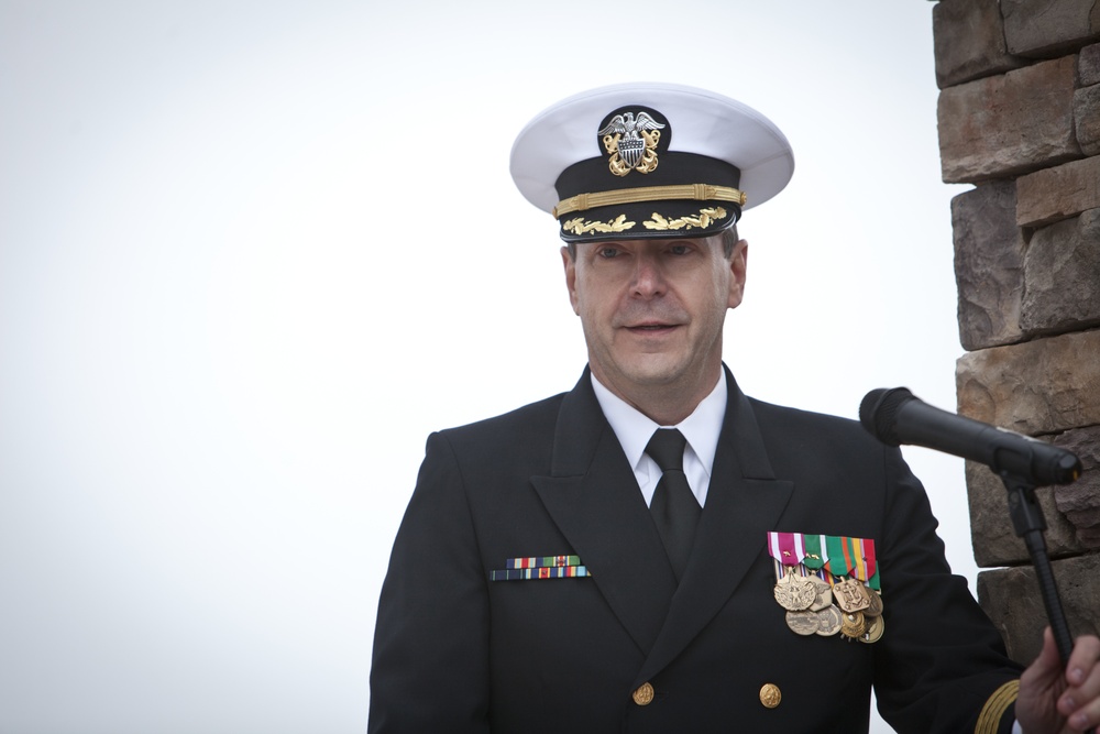 U.S. Navy Capt. Olson Retirement