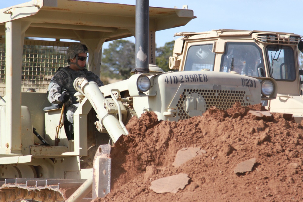 299th engineers bulldoze through new specifications