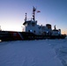 USCGC Bristol Bay breaks in Lake Huron