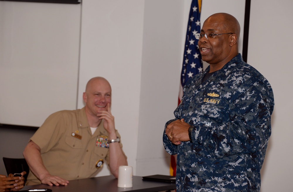 Rear Adm. Young visits NRDLA