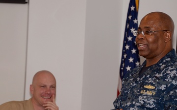 Rear Adm. Young visits NRDLA