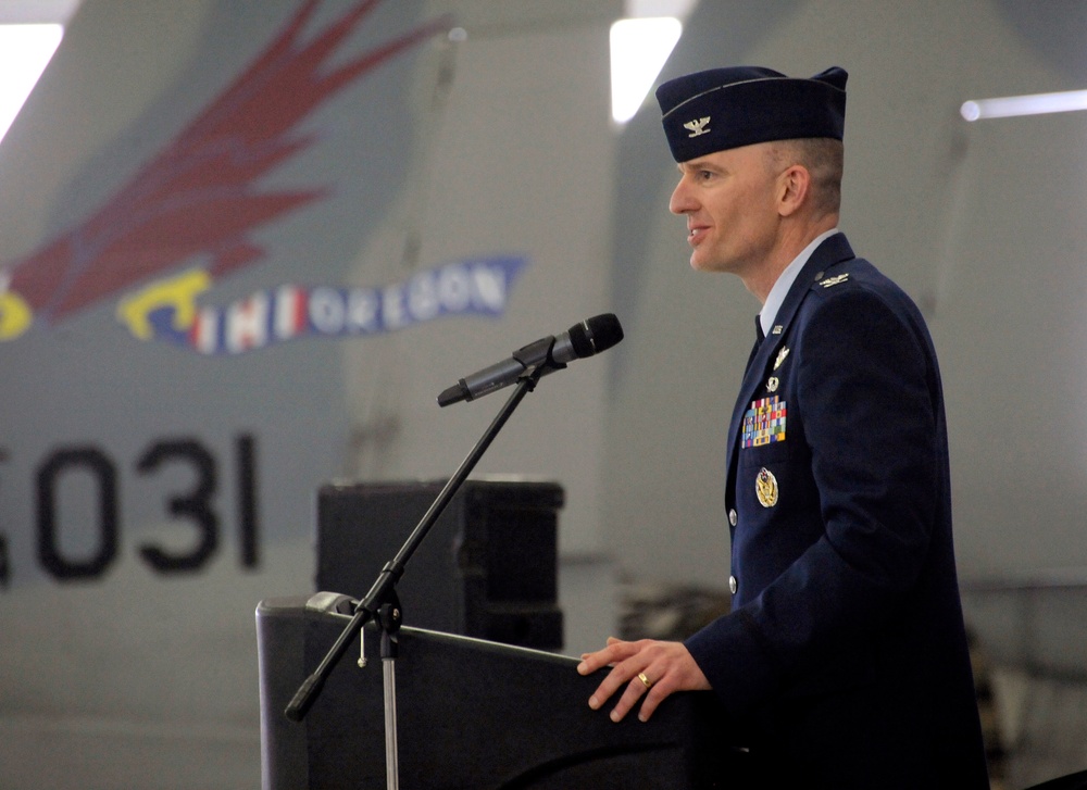 Portland Air National Guard Base welcomes new commander