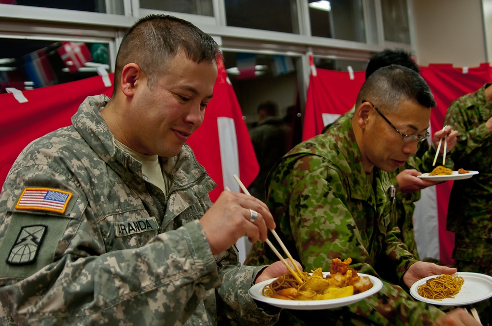 Japan soldiers host opening ceremony to kickoff Exercise North Wind 2015