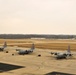 A crowded day on the C-130 apron