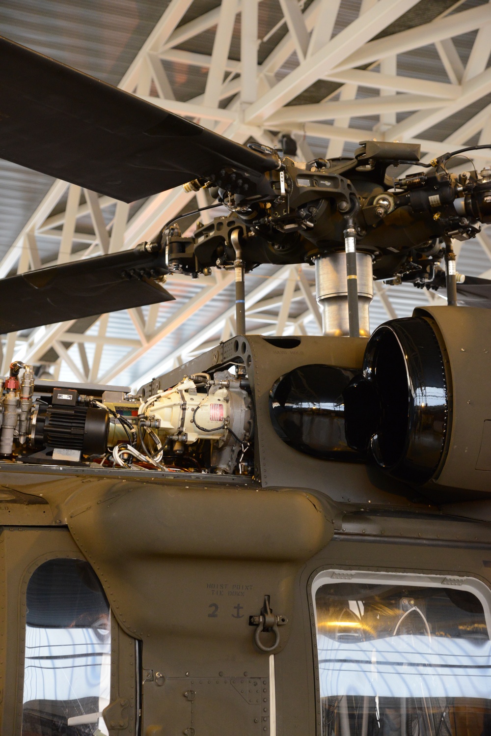 Views of UH-60 Black Hawk with SHAPE Helicopter Flight Detachment