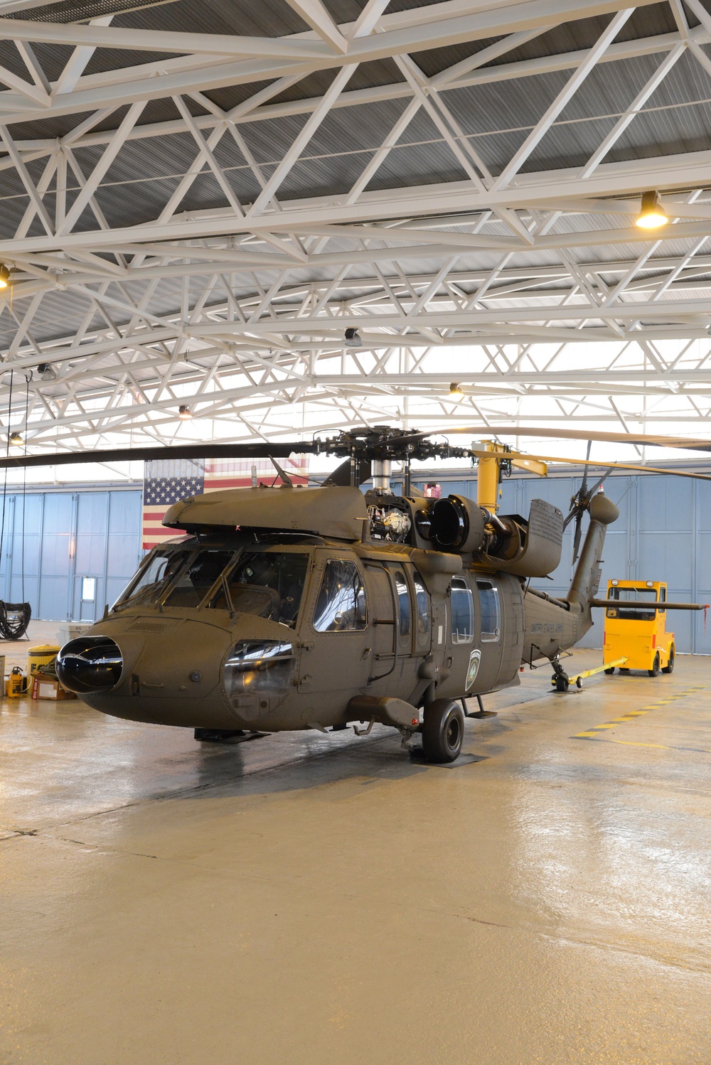 Views of UH-60 Black Hawk with SHAPE Helicopter Flight Detachment