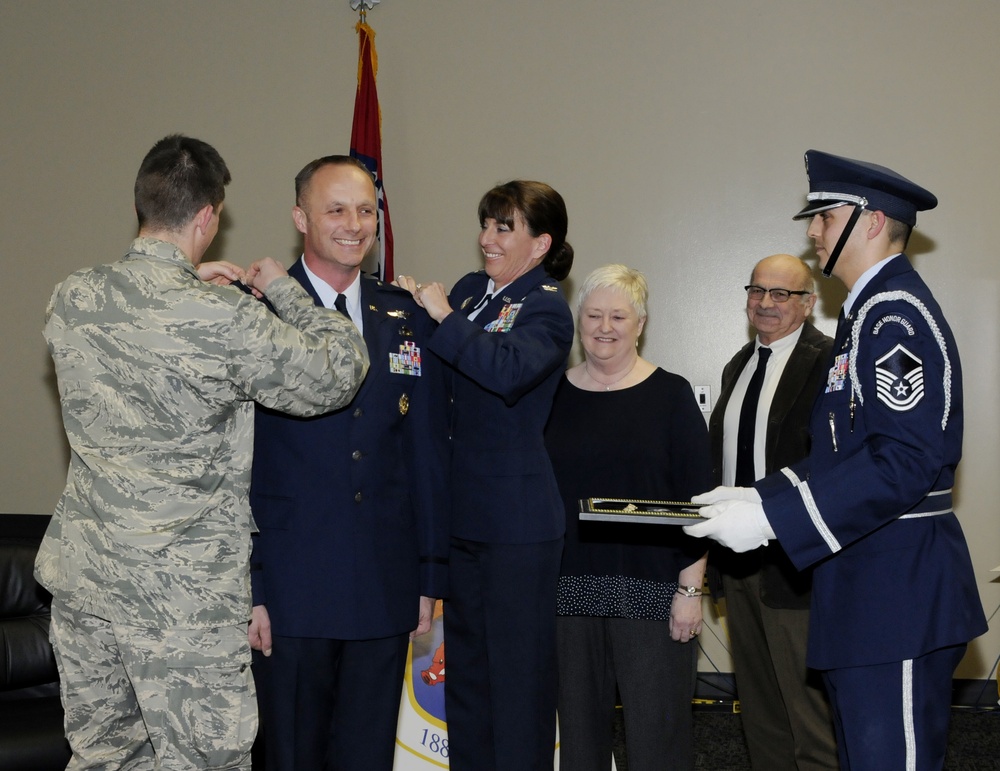 Lt. Col. Kinney promotion