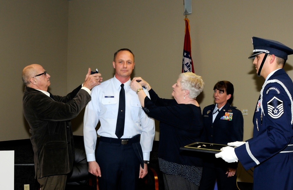 Lt. Col. Kinney promotion