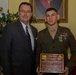 Sgt. Jacob Bublitz receives 2014 Service Member of the Year Award