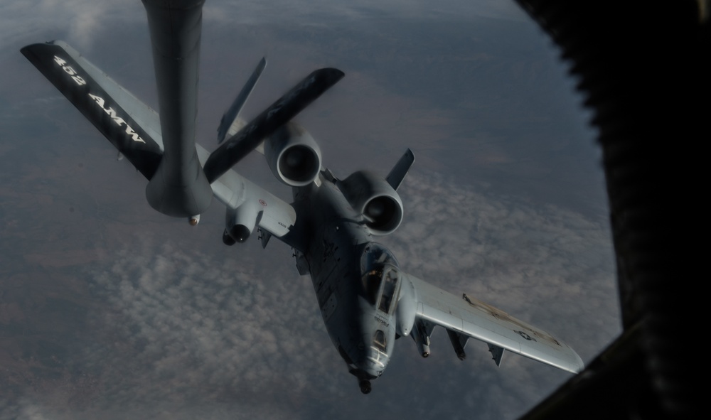 A-10s provide CAS for OIR