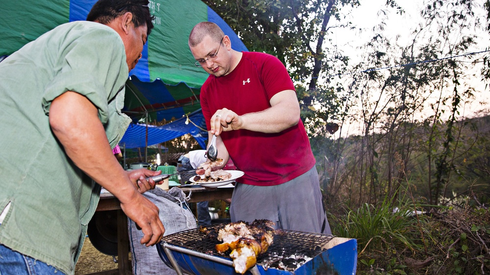 RTAF, U.S. Army Engineers Take a Break to Break the Ice