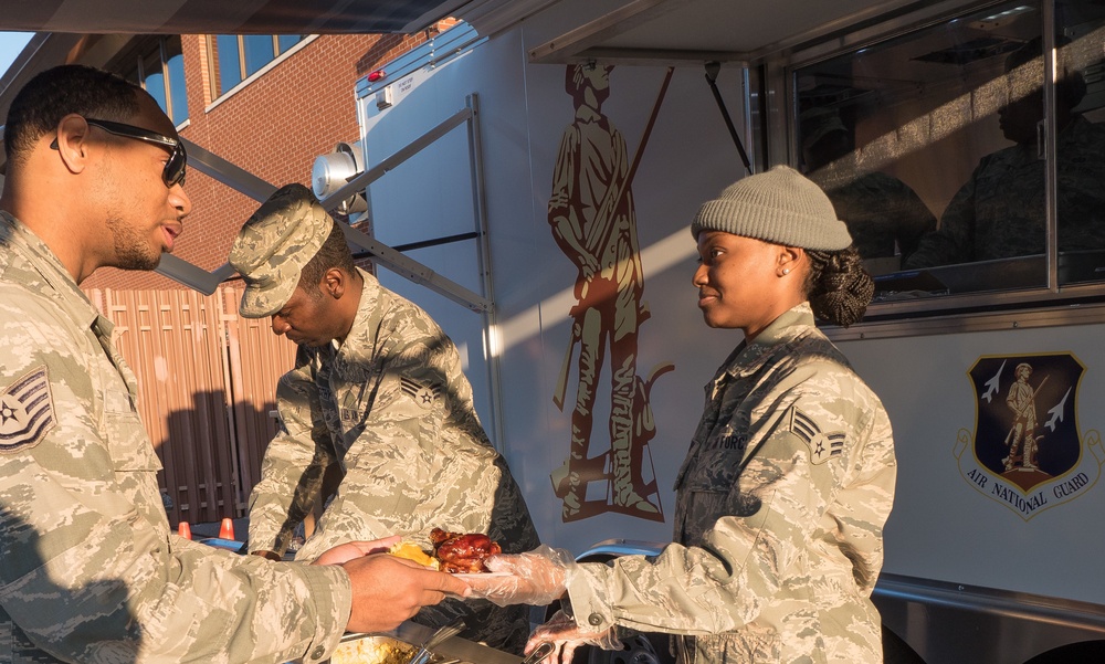 116th Services Flight serves up a culinary delight at night