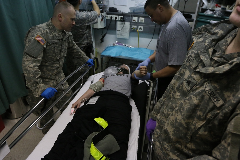 Task Force Medical reacts to Mass Casualty Training Event