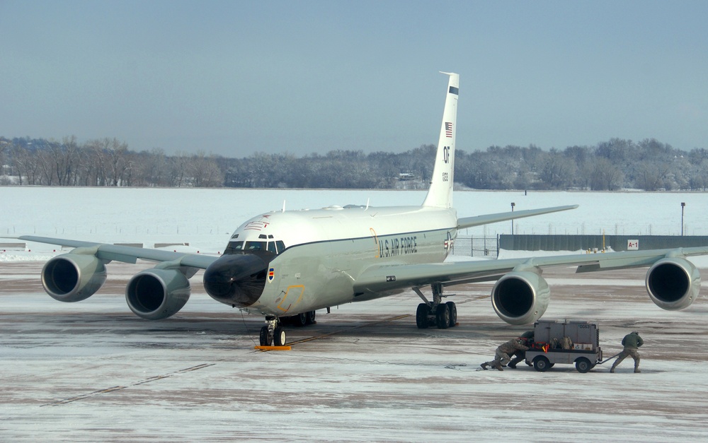 Out of the snow, into the sky