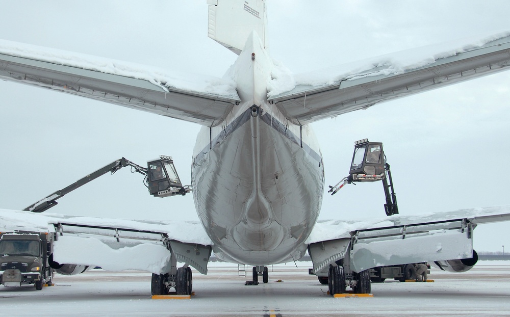 Out of the snow, into the sky