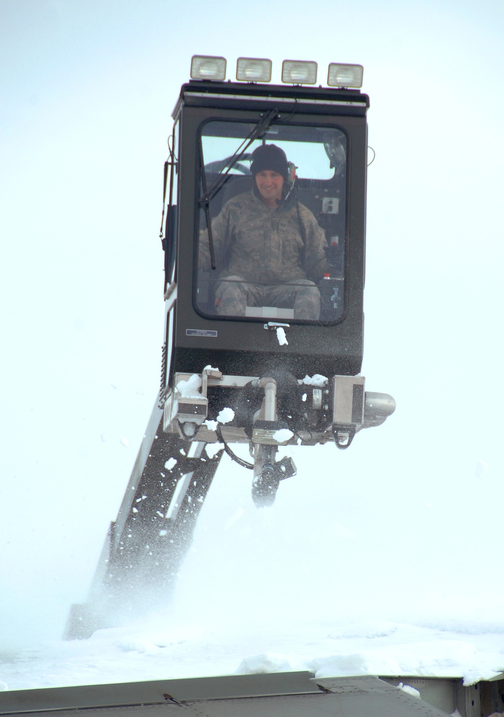 Out of the snow, into the sky