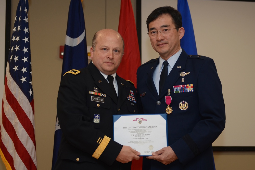 Ceremony honors service of Brig. Gen. (Dr.) Jim Chow