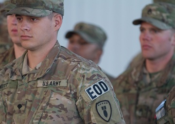 Family and friends gather to welcome Soldiers from the 787th Ordnance Company home from deployment