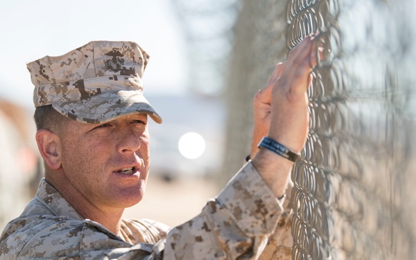 Gunnery Sgt. Pirtle Walks the Walk