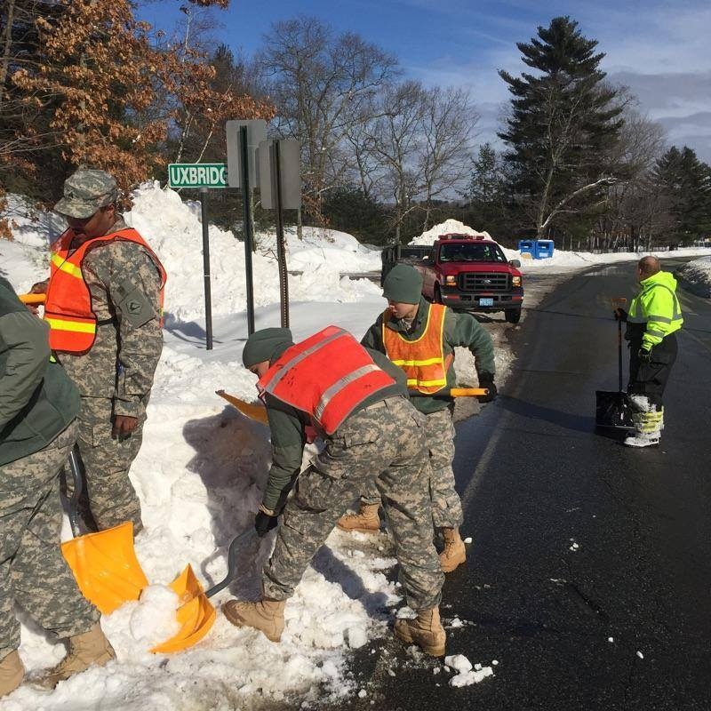 Massachusetts snow relief