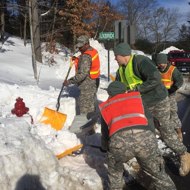 Massachusetts snow relief