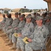 Fort Hood engineers complete mission, case colors, head home