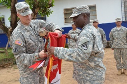 Fort Hood engineers complete mission, case colors, head home