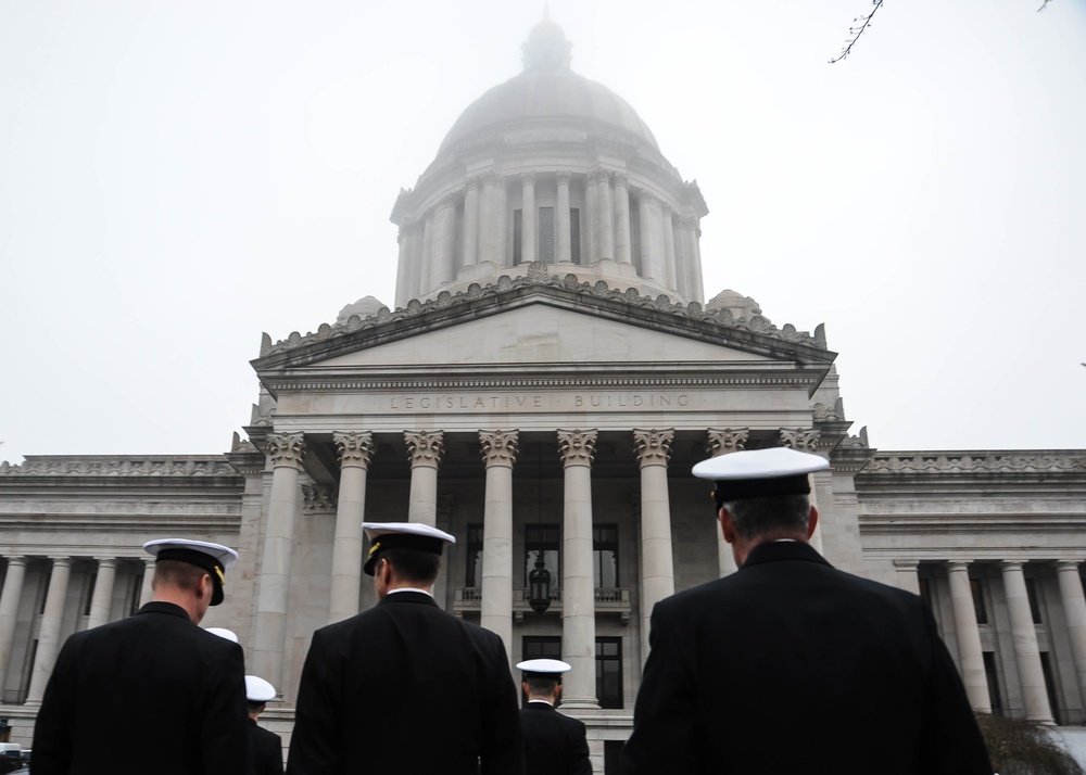 Navy Day at Washington State Capital