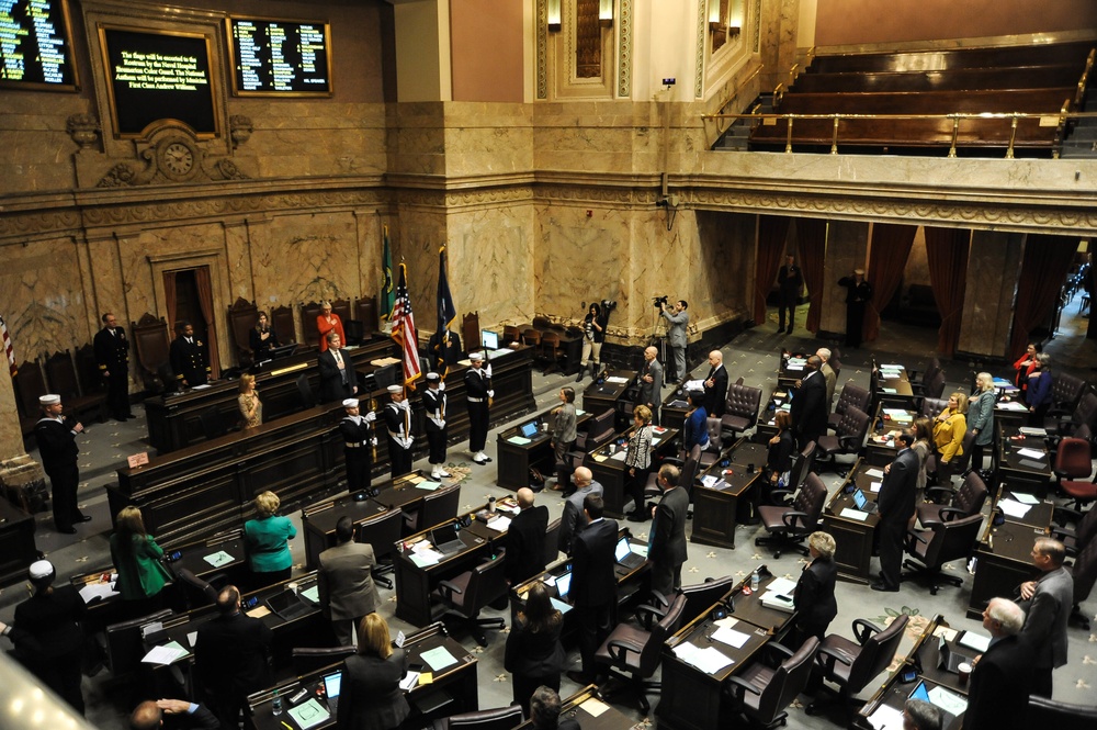 Navy Day at Washington State Capital