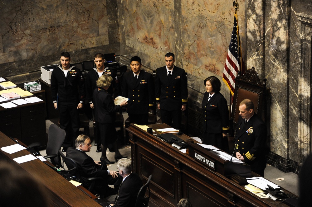 Navy Day at Washington State Capital