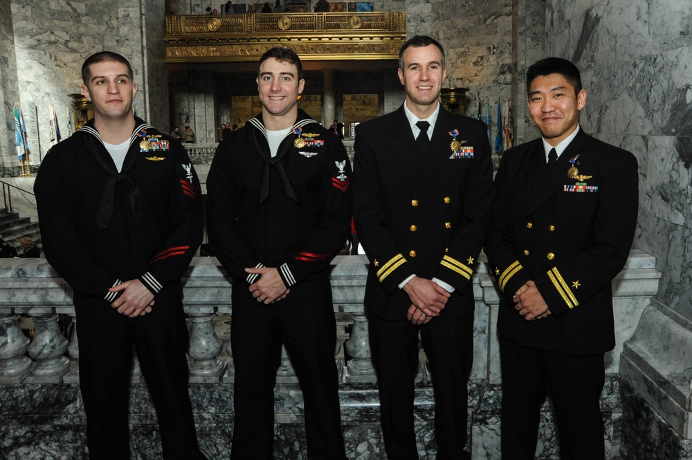 Navy Day at Washington State Capital