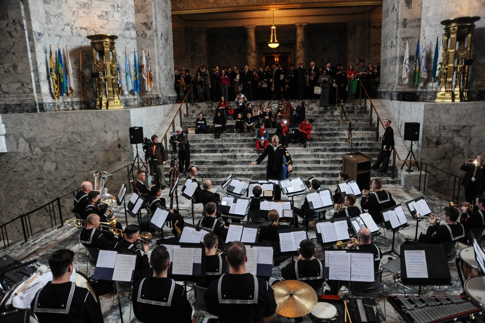 Navy Day at Washington State Capital