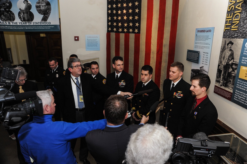 Navy Day at Washington State Capital